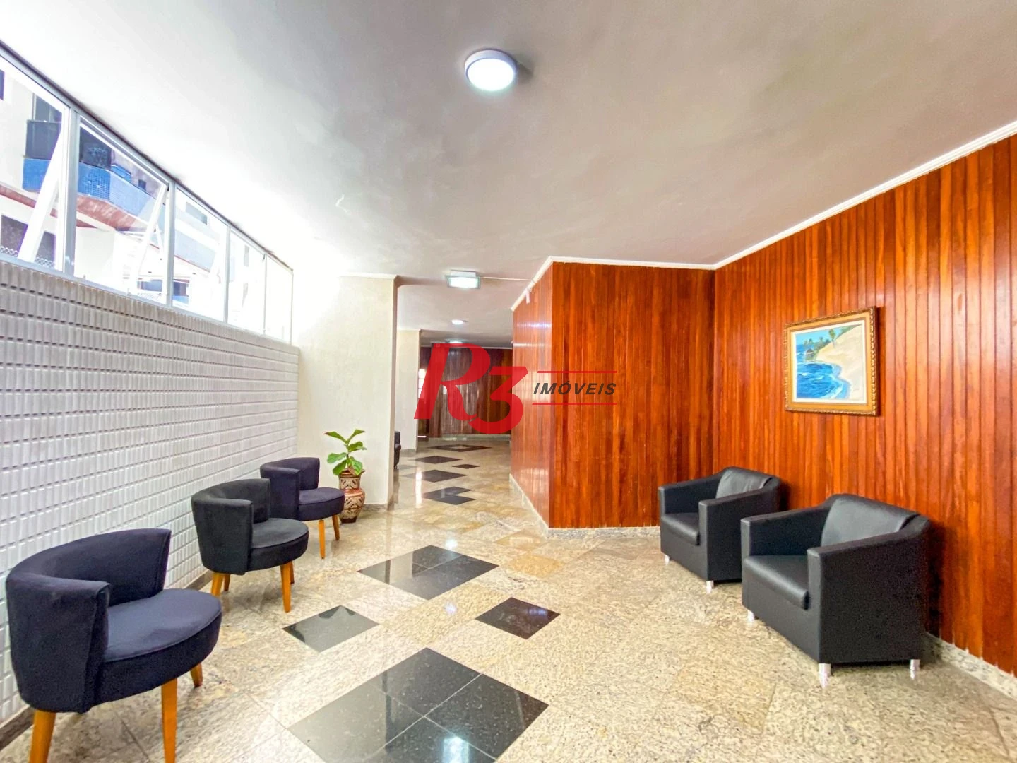 Apartamento com 3 dormitórios à venda, 120 m² por R$ 730.000,00 - Boqueirão - Santos/SP