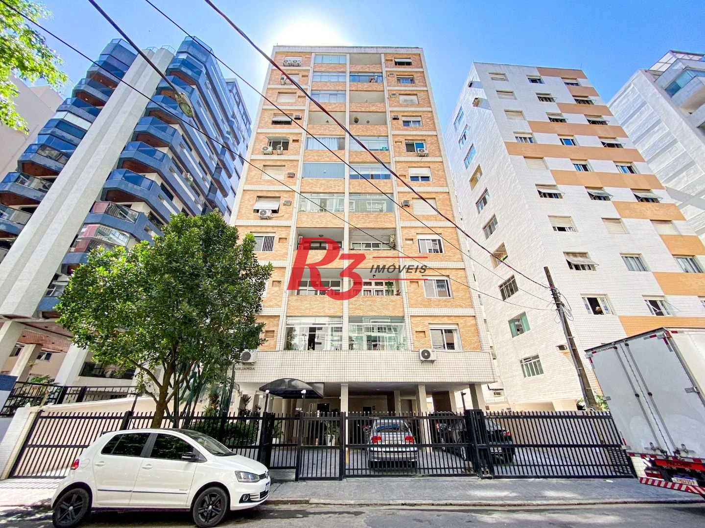 Apartamento com 3 dormitórios à venda, 120 m² por R$ 730.000,00 - Boqueirão - Santos/SP