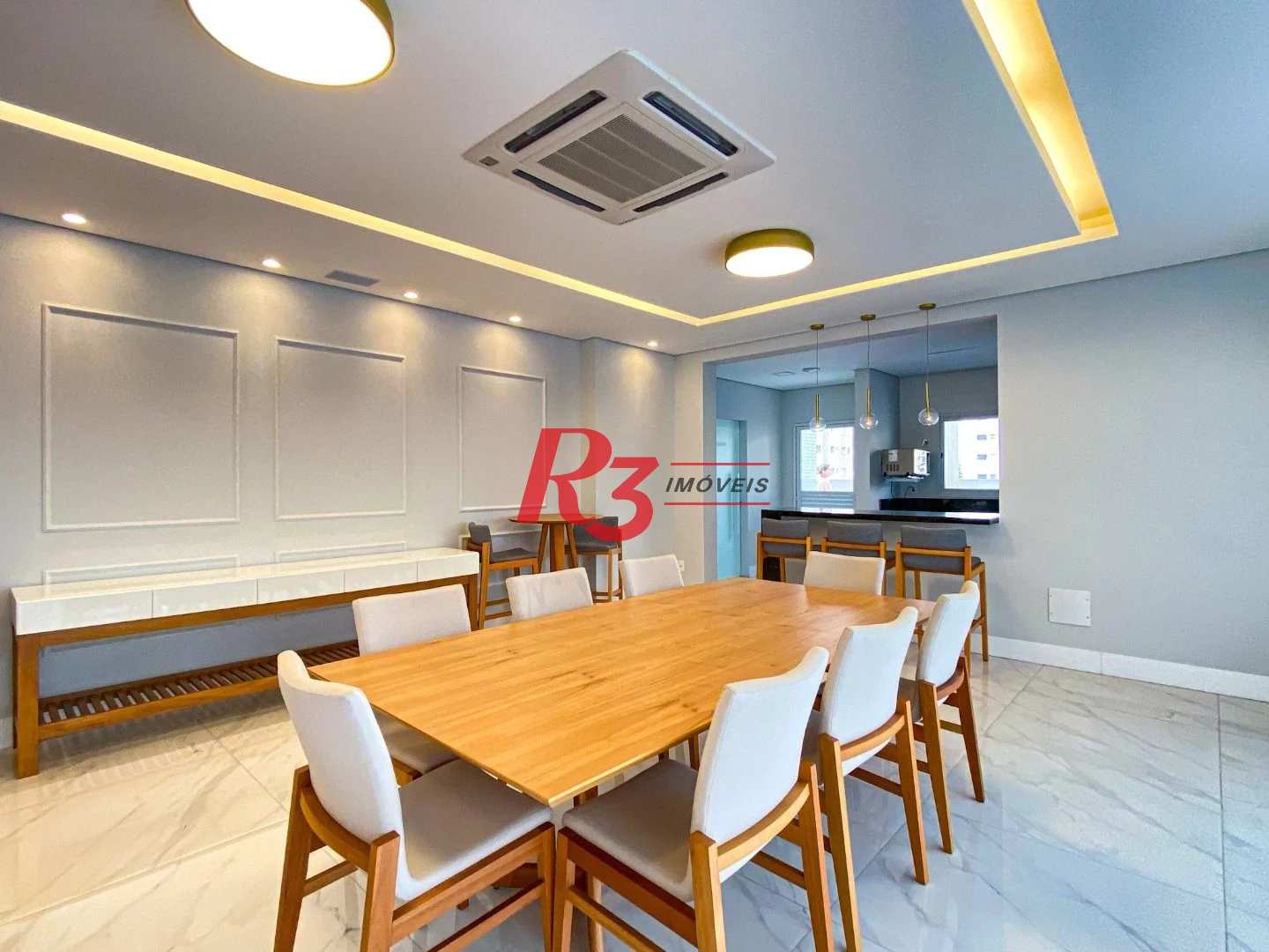 Apartamento Garden com 3 dormitórios à venda, 161 m² por R$ 3.200.000,00 - Boqueirão - Santos/SP