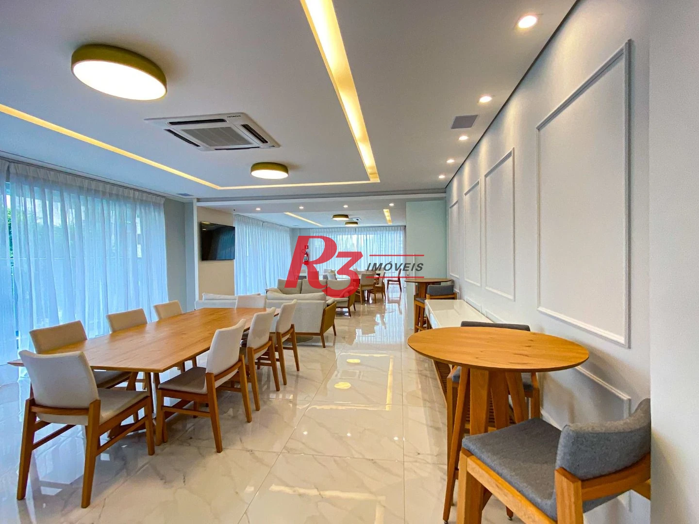 Apartamento Garden com 3 dormitórios à venda, 161 m² por R$ 3.200.000,00 - Boqueirão - Santos/SP