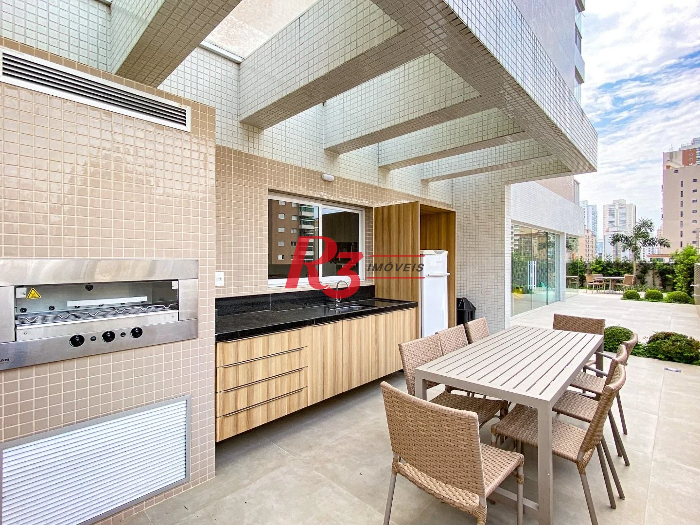 Apartamento Garden com 3 dormitórios à venda, 161 m² por R$ 3.200.000,00 - Boqueirão - Santos/SP
