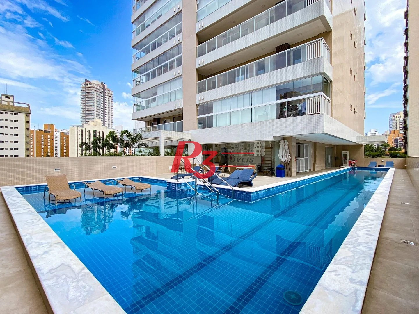 Apartamento Garden com 3 dormitórios à venda, 161 m² por R$ 3.200.000,00 - Boqueirão - Santos/SP