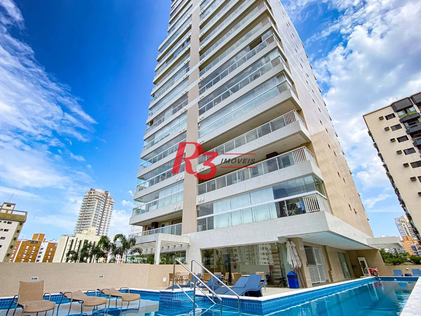 Apartamento Garden com 3 dormitórios à venda, 161 m² por R$ 3.200.000,00 - Boqueirão - Santos/SP