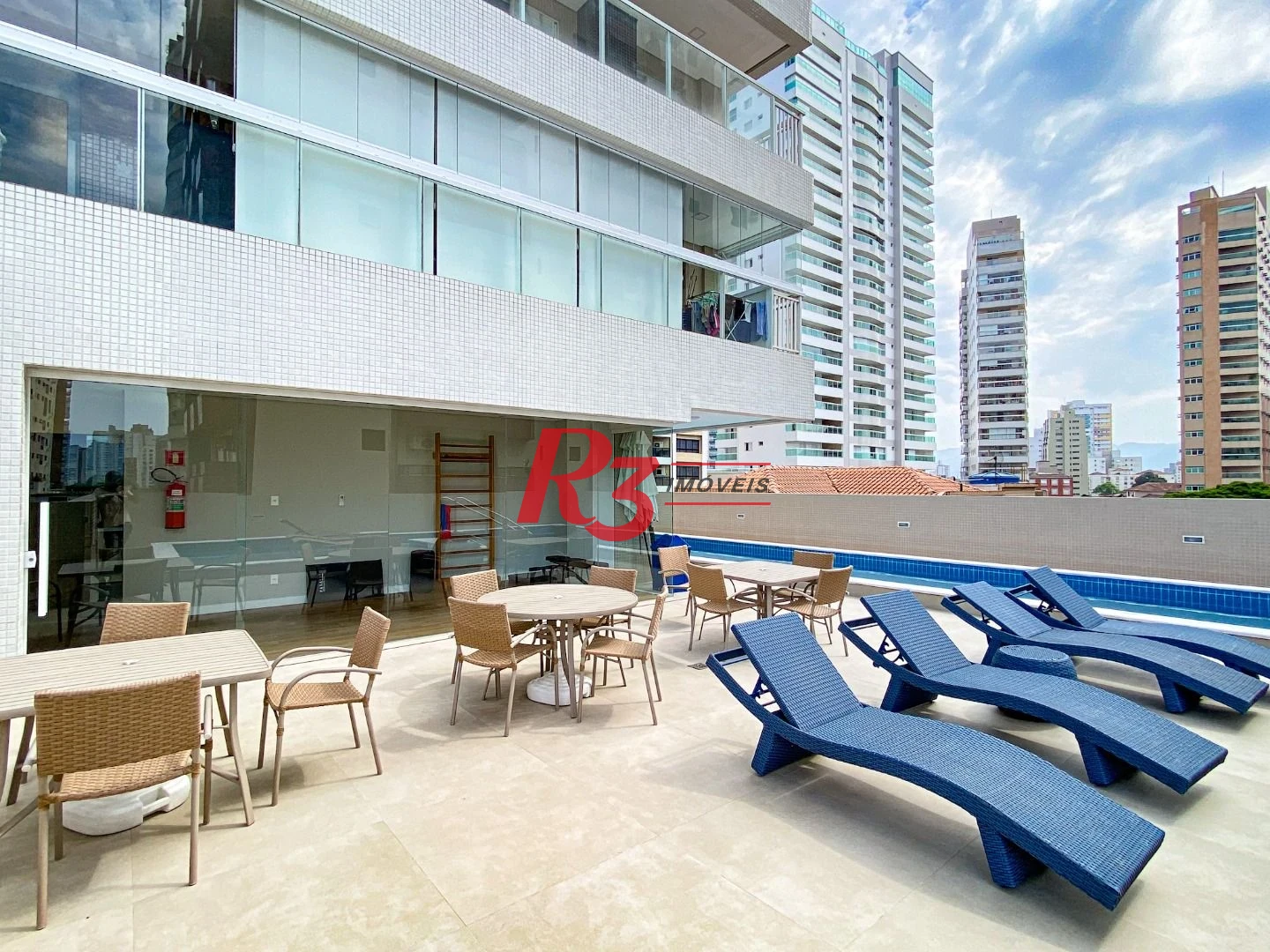 Apartamento Garden com 3 dormitórios à venda, 161 m² por R$ 3.200.000,00 - Boqueirão - Santos/SP