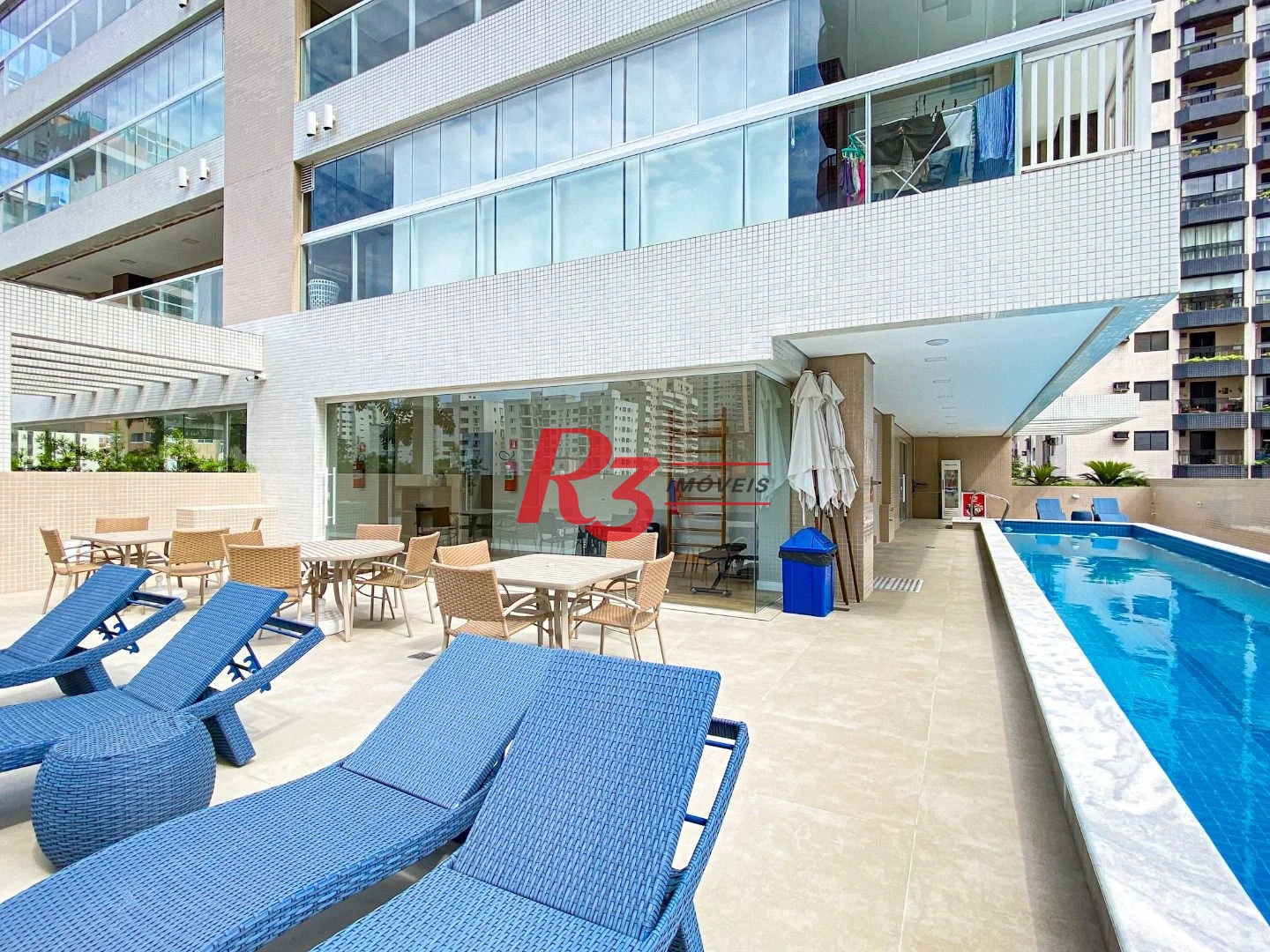 Apartamento Garden com 3 dormitórios à venda, 161 m² por R$ 3.200.000,00 - Boqueirão - Santos/SP