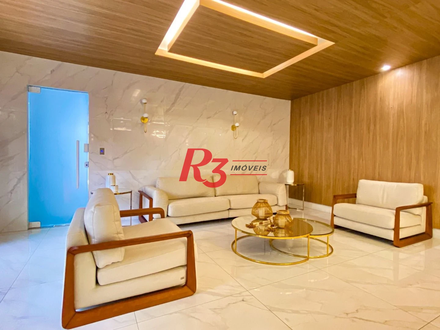 Apartamento Garden com 3 dormitórios à venda, 161 m² por R$ 3.200.000,00 - Boqueirão - Santos/SP
