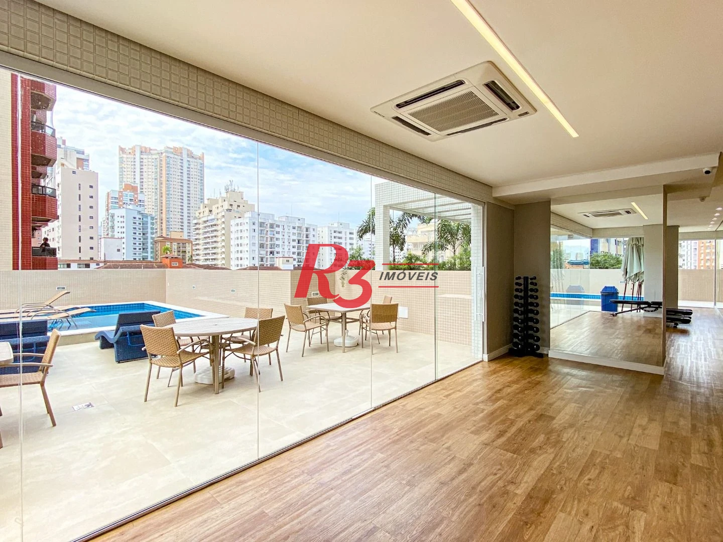 Apartamento Garden com 3 dormitórios à venda, 161 m² por R$ 3.200.000,00 - Boqueirão - Santos/SP