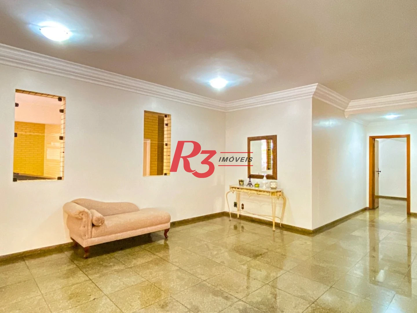 Apartamento com 3 dormitórios para alugar, 200 m² por R$ 6.968,36/mês - Embaré - Santos/SP