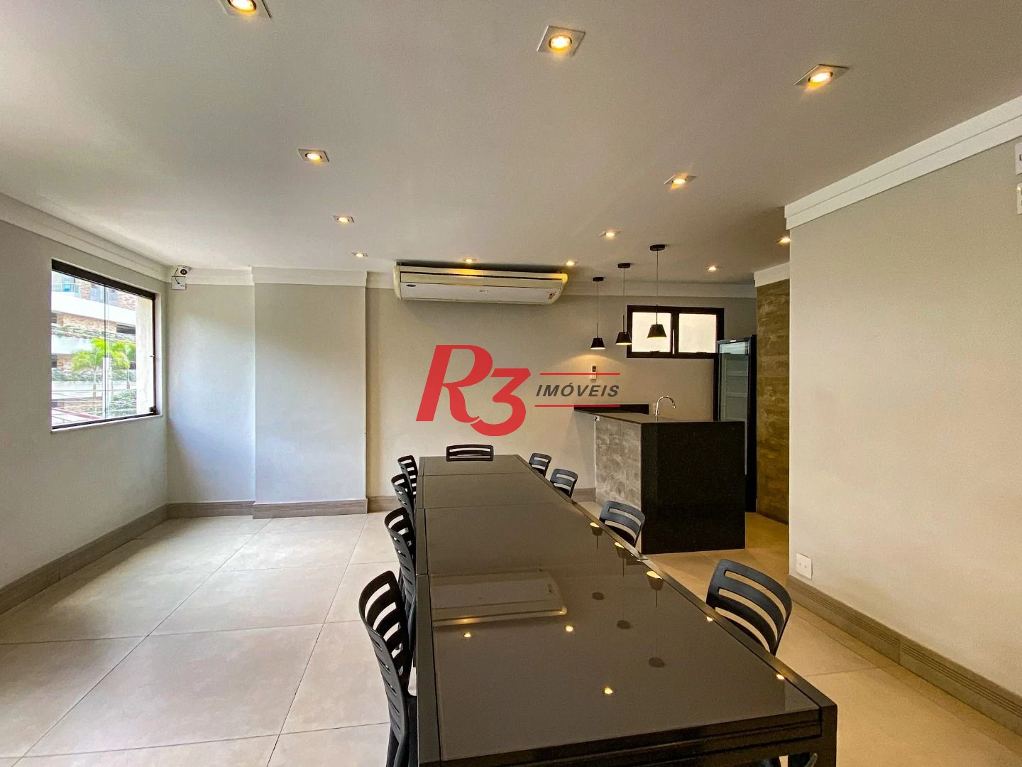 Apartamento com 2 dormitórios, 192 m² - venda por R$ 2.300.000,00 ou aluguel por R$ 24.956,70/mês - Aparecida - Santos/SP
