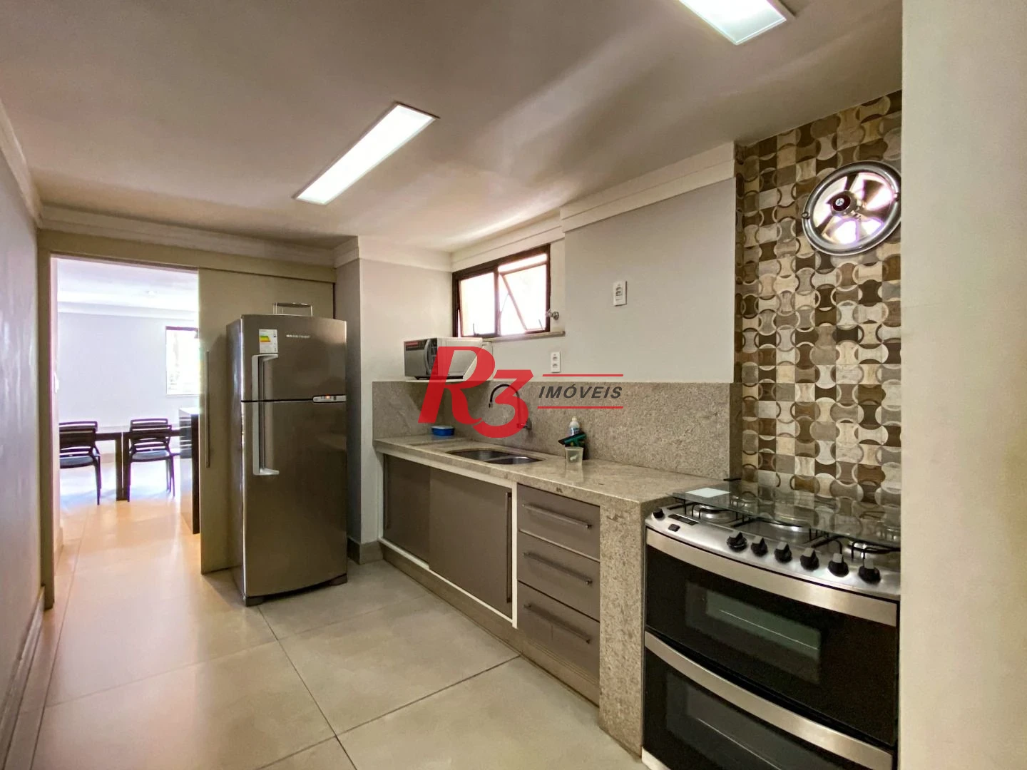 Apartamento com 2 dormitórios, 192 m² - venda por R$ 2.300.000,00 ou aluguel por R$ 24.956,70/mês - Aparecida - Santos/SP