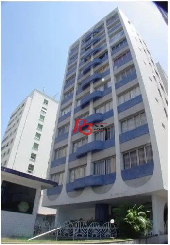 Apartamento com 2 dormitórios à venda, 72 m² por R$ 477.000,00 - José Menino - Santos/SP
