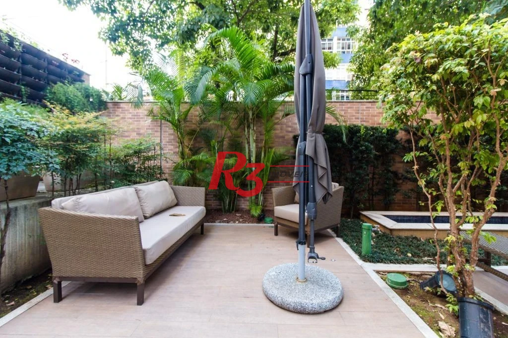 Flat com 1 dormitório para alugar, 45 m² por R$ 5.800,00/mês - José Menino - Santos/SP