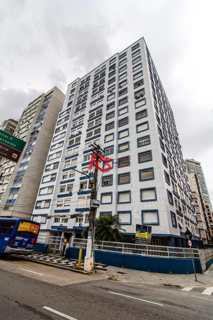 Apartamento à venda, 73 m² por R$ 692.000,00 - Embaré - Santos/SP