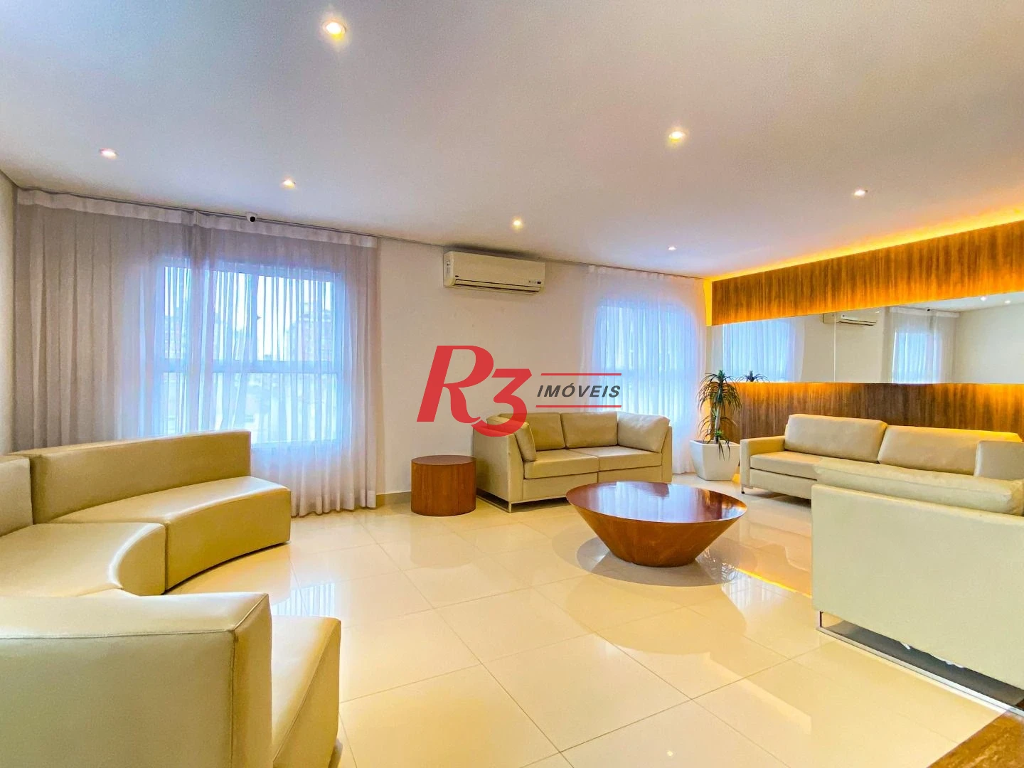 Apartamento para alugar, 48 m² por R$ 5.000,00/mês - Ponta da Praia - Santos/SP