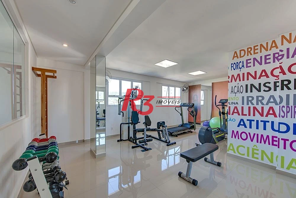 Apartamento com 1 dormitório à venda, 64 m² por R$ 549.000,00 - José Menino - Santos/SP