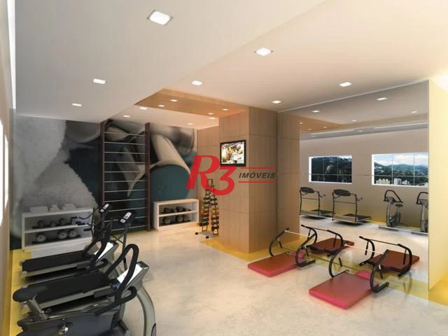 Apartamento com 1 dormitório à venda, 64 m² por R$ 549.000,00 - José Menino - Santos/SP