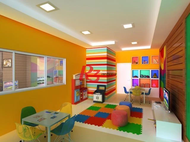 Apartamento com 1 dormitório à venda, 64 m² por R$ 549.000,00 - José Menino - Santos/SP