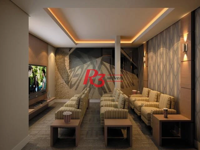 Apartamento com 1 dormitório à venda, 64 m² por R$ 549.000,00 - José Menino - Santos/SP