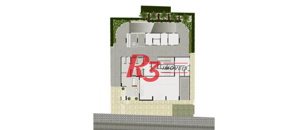 Sala à venda, 45 m² por R$ 420.000,00 - Vila Matias - Santos/SP