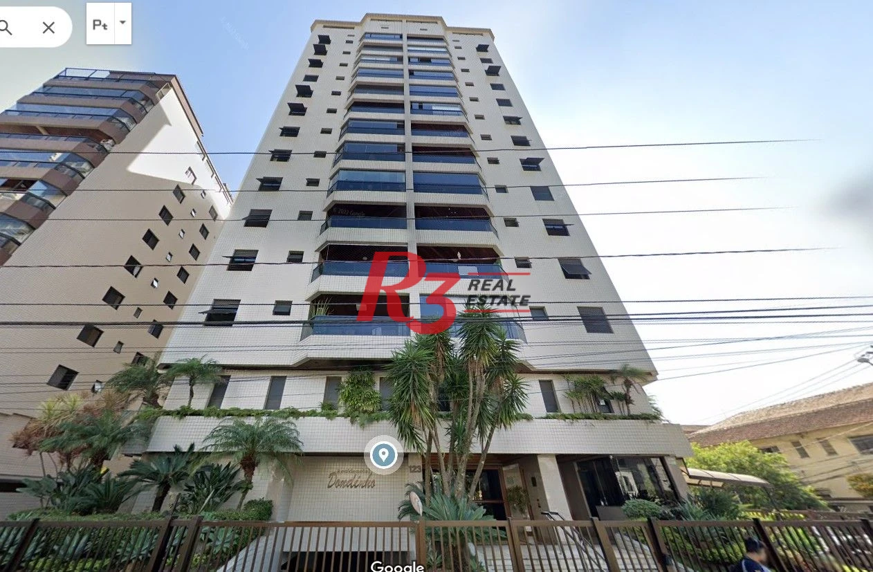 Apartamento à venda, 166 m² por R$ 1.660.000,00 - Aparecida - Santos/SP