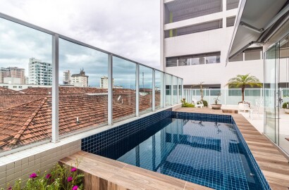 Apartamento com quintal em Santos, existe? Veja 5 opções disponíveis na R3 Imóveis!
